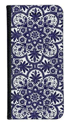 Portfel Wallet Case Xiaomi Redmi K30 / Pocophone X2 granatowy wzór