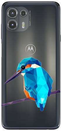 Boho Case Motorola Moto Edge 20 Lite ptaszek symetryczny