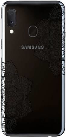 Boho Case Samsung Galaxy A20e mandale czarne