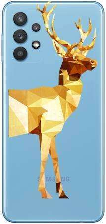 Boho Case Samsung Galaxy A32 LTE 4G jeleń symetryczny