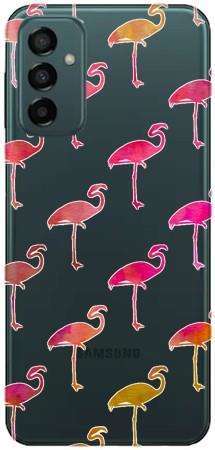 Boho Case Samsung Galaxy M23 5G / Galaxy M13 4G różowe flamingi