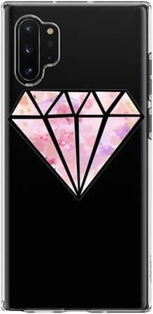 Boho Case Samsung Galaxy NOTE 10 PLUS diament różowy