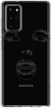 Boho Case Samsung Galaxy Note 20 usta oczy nos