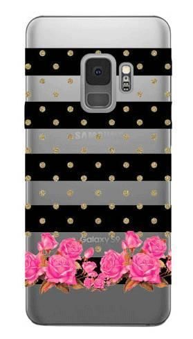 Boho Case Samsung Galaxy S9 polka i kwiaki