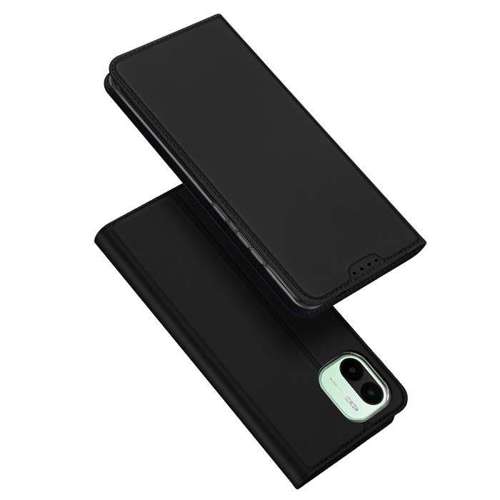 Dux Ducis Skin Pro etui Xiaomi Redmi A1 / Redmi A2 portfel kabura pokrowiec z klapką czarny