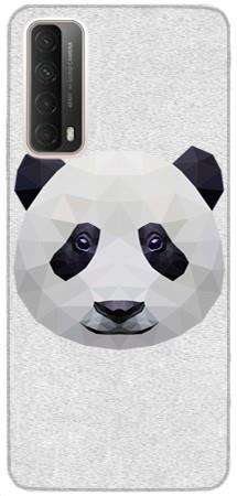 Etui Brokat SHINING geometryczna panda na Huawei P Smart 2021