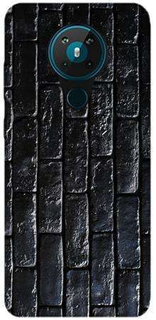 Etui ROAR JELLY czarne cegły na Nokia 5.3