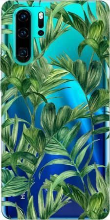 Etui ROAR JELLY liście tropikalne na Huawei P30 Pro