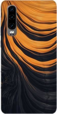 Etui ROAR JELLY pomarańczowa lawa na Huawei P30 Lite