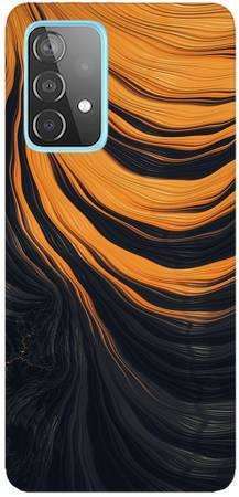 Etui ROAR JELLY pomarańczowa lawa na Samsung Galaxy A52 5G