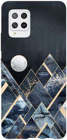 Etui SPIGEN Liquid Crystal art deco szczyty na Samsung Galaxy A42 5G