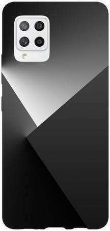 Etui SPIGEN Liquid Crystal czarne cienie na Samsung Galaxy A42 5G