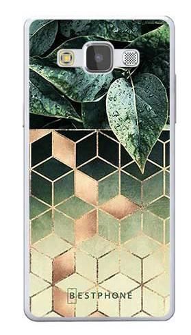 Etui geometryczna roślina na Samsung Galaxy A5