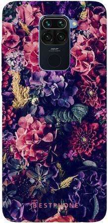 Etui kwiatowa kompozycja na Xiaomi Redmi NOTE 9