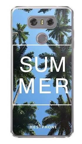 Etui palmy summer na LG G6