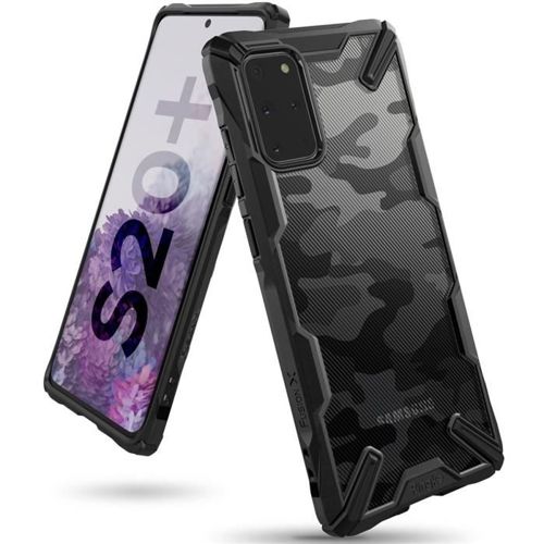 Etui pancerne RINGKE FUSION X Samsung Galaxy S20+ PLUS CAMO BLACK