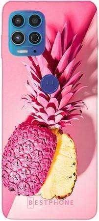 Etui pudrowy ananas na Motorola Moto G100 / Moto Edge S