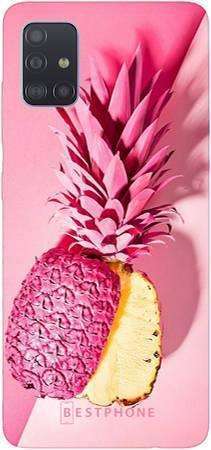 Etui pudrowy ananas na Samsung Galaxy A71 5G