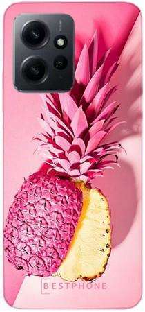 Etui pudrowy ananas na Xiaomi Redmi NOTE 12 4G