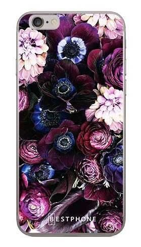 Etui purpurowa kompozycja kwiatowa na Apple IPhone 6 \ iPhone 6S