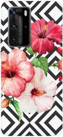 Foto Case Huawei P40 PRO kwiaty i wzorki