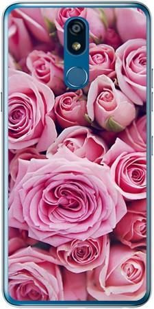 Foto Case LG K40 różowe róże