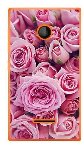 Foto Case Microsoft Lumia 435 różowe róże