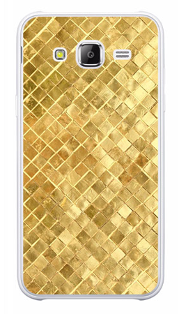 Foto Case Samsung GALAXY J5 złota powierzchnia