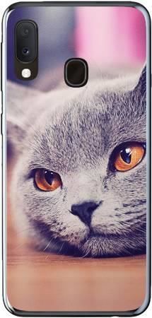Foto Case Samsung Galaxy A20e lazy cat