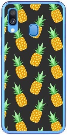 Foto Case Samsung Galaxy A40 ananasy czarne