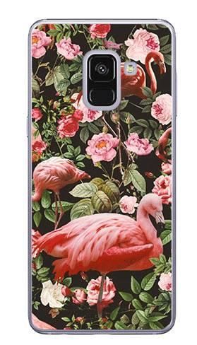 Foto Case Samsung Galaxy A5 2018 / A8 2018 tropikalne flamingi