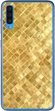 Foto Case Samsung Galaxy A70 złota powierzchnia