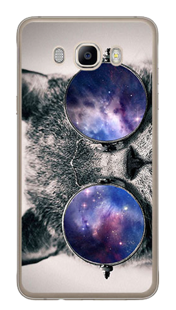 Foto Case Samsung Galaxy J7 (2016) twarz kota galaxy