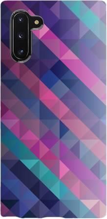 Foto Case Samsung Galaxy NOTE 10 fioletowa geometria