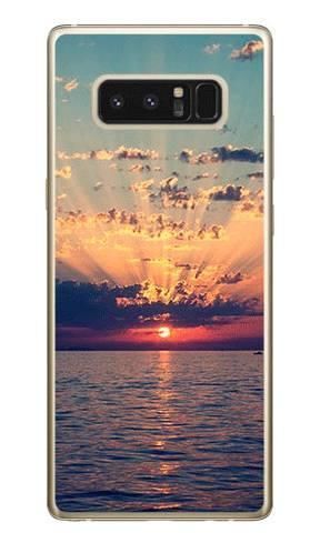Foto Case Samsung Galaxy Note 8 zachód nad morzem
