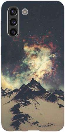 Foto Case Samsung Galaxy S21 zorza nad górami