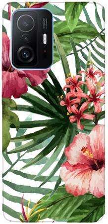 Foto Case Xiaomi 11T / 11T PRO kwiaty tropikalne