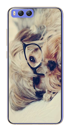 Foto Case Xiaomi Mi6 pies w okularach