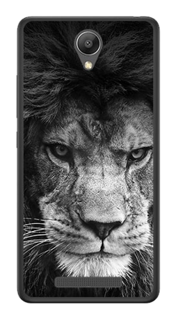 Foto Case Xiaomi REDMI NOTE 2 Czarno-biały lew