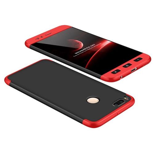 GKK 360 Protection Case etui na całą obudowę przód + tył Xiaomi Mi A1 / Mi 5X czarno-czerwony