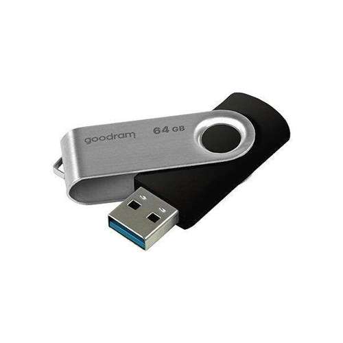 Goodram pendrive 64 GB pamięć USB 3.2 Gen 1 60 MB/s (od.) - 20 MB/s (zap.) czarny (UTS3-0640K0R11)