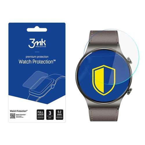 Huawei Watch GT 2 Pro Classic - 3mk Watch Protection™ v. FlexibleGlass Lite