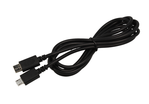 Kabel USB Reverse TYP C/Micro USB 3A 1,5M BOX czarny