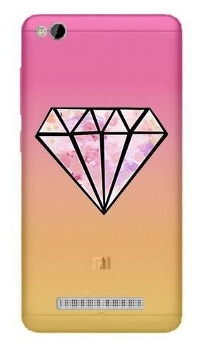 Ombre Case Xiaomi Redmi 4a diament różowy