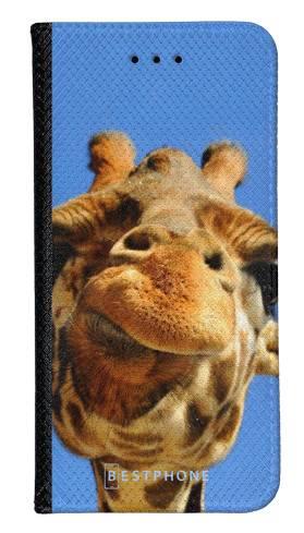Portfel Wallet Case Huawei P Smart 2020 śmieszka żyrafa