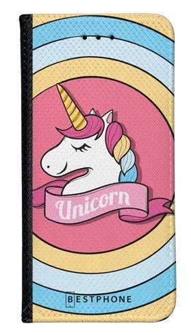 Portfel Wallet Case Samsung Galaxy A22 4G unicorn
