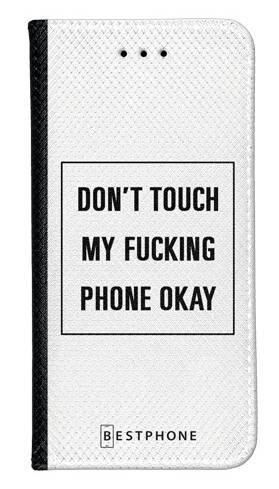 Portfel Wallet Case Samsung Galaxy S10 don't touch my phone