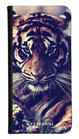 Portfel Wallet Case Samsung Galaxy S21 mroczny tygrys