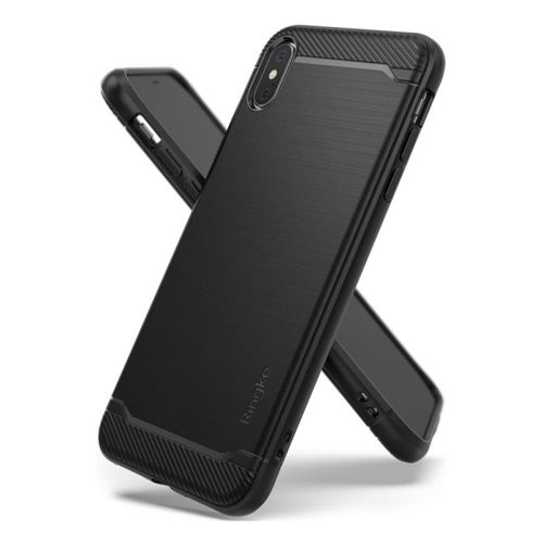 Ringke Onyx wytrzymałe etui pokrowiec iPhone XS Max czarny (OXAP0012-RPKG)