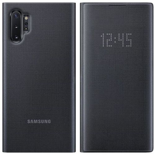 Samsung LED View Cover etui pokrowiec z wyświetlaczem LED Samsung Galaxy Note 10 Plus czarny (EF-NN975PBEGWW)
